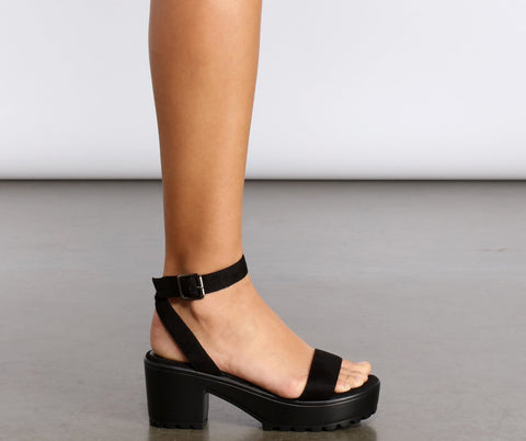 Taking Time To Chill Platform Sandals