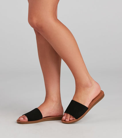 Sandalen „Let It Slide“ mit Einzelband