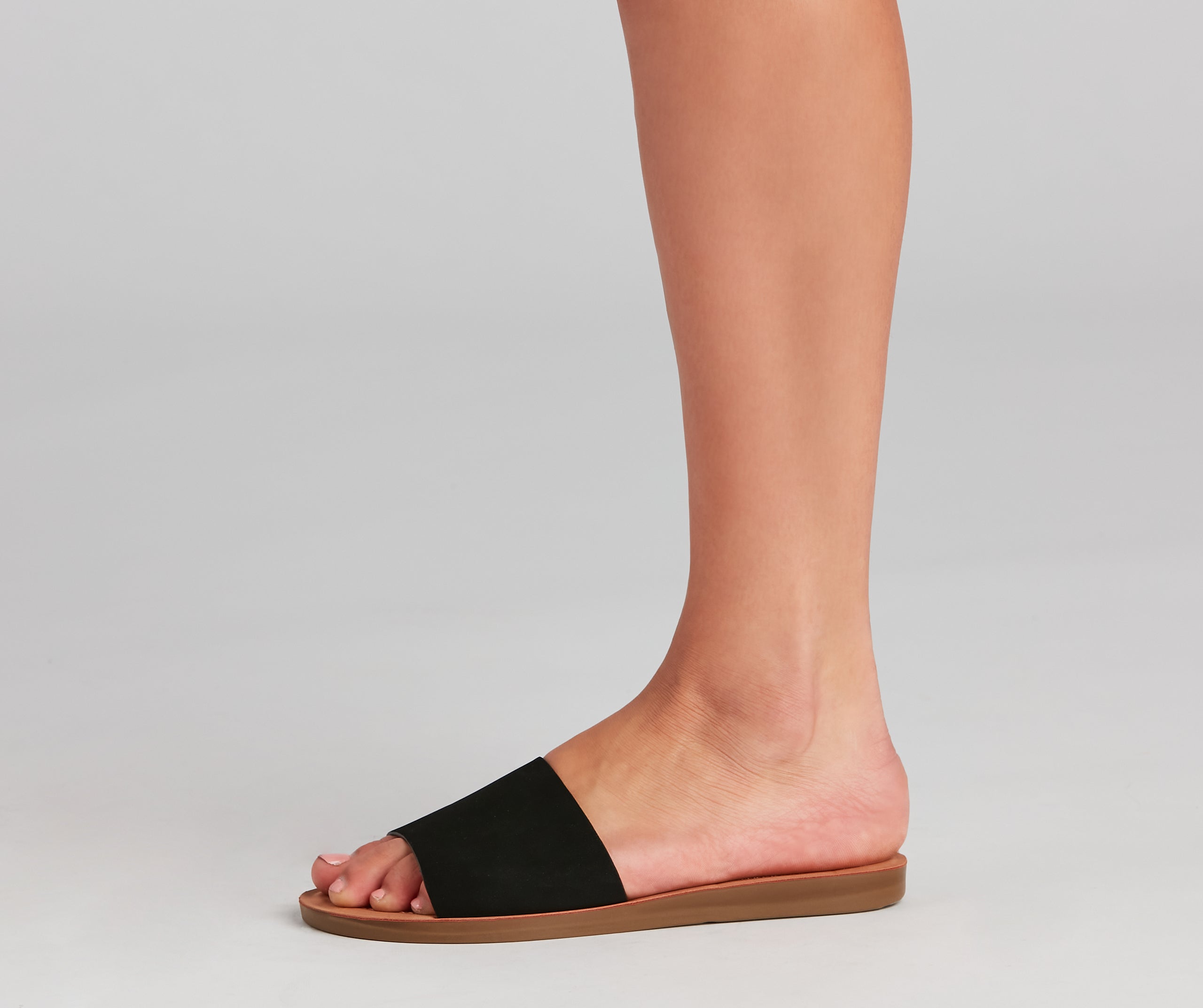 Let It Slide Single Band Sandals