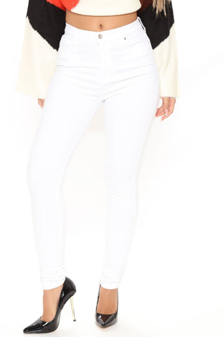 Tall Santorini Super Stretch Skinny Jeans - White