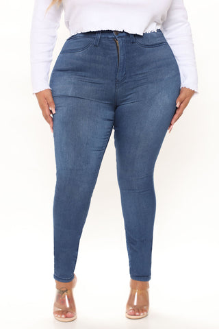 Tall Eva Super Soft Curvy Skinny Jean - Medium Wash