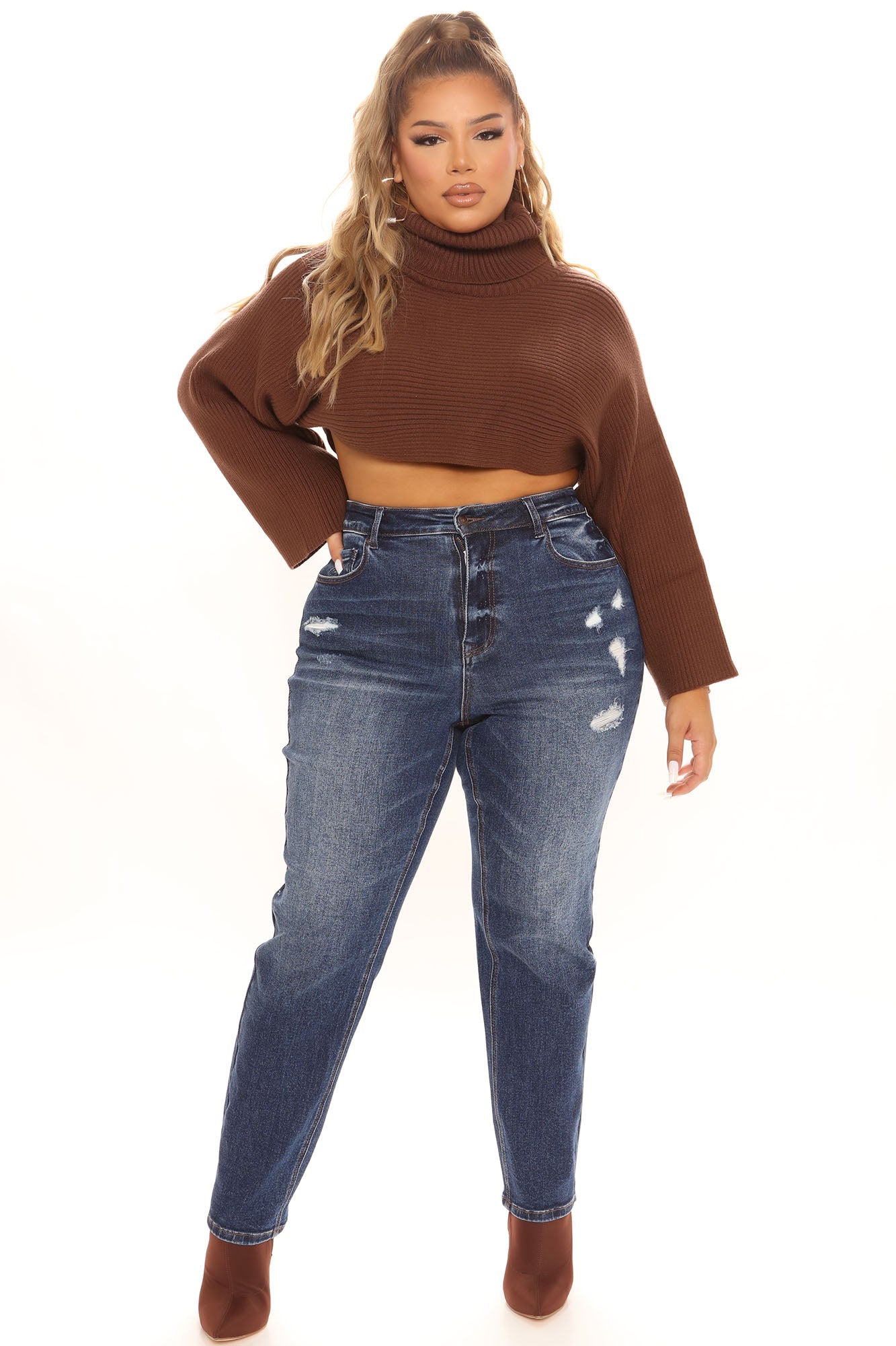 Still Got It Straight Leg Jeans - Dark Wash