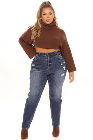 Still Got It Straight Leg Jeans - Dark Wash