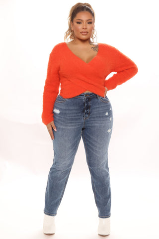 Still Got It Straight Leg Jeans - Medium Blue Wash