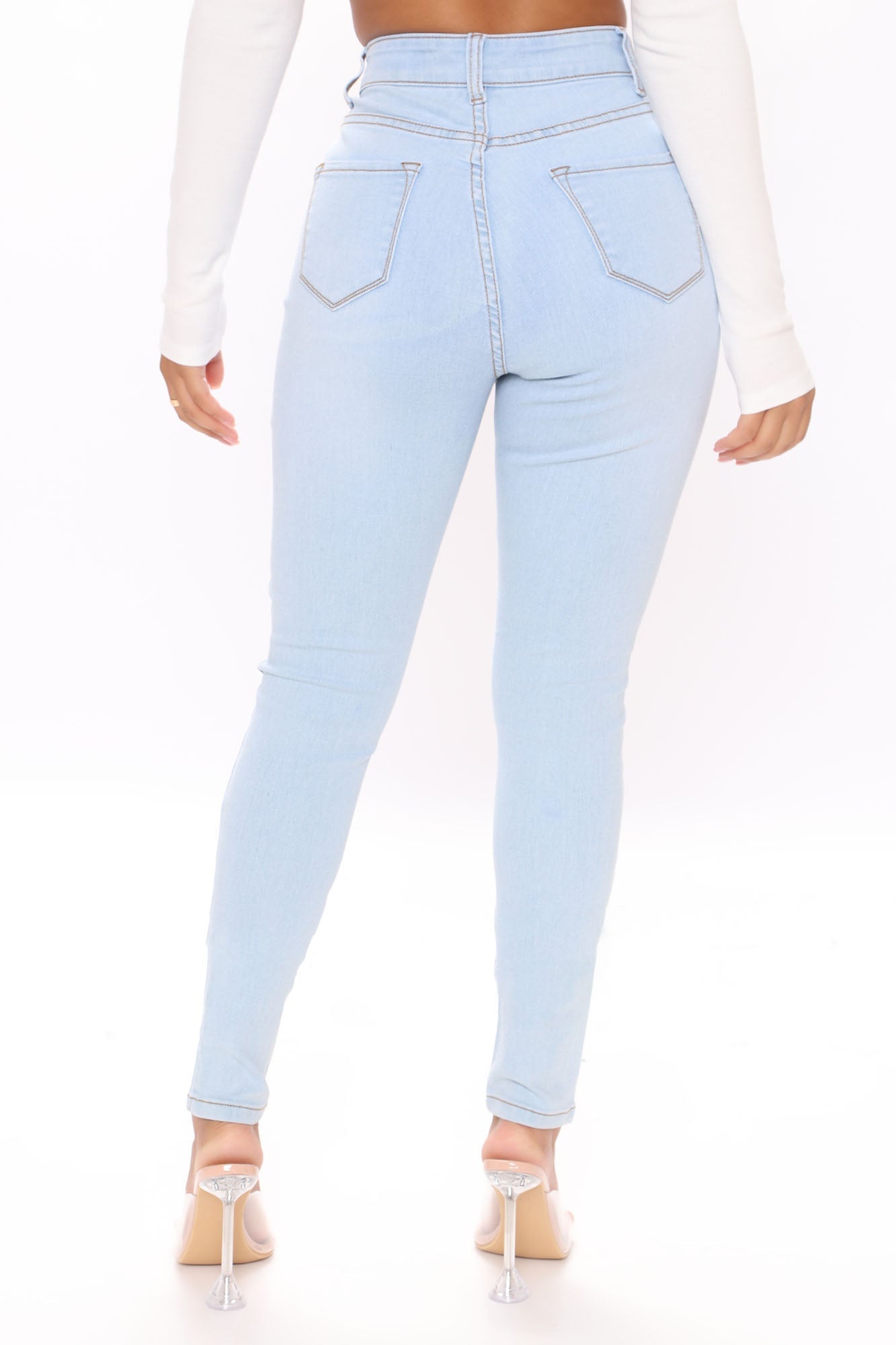 Supernatural High Rise Jeans - Light Blue Wash