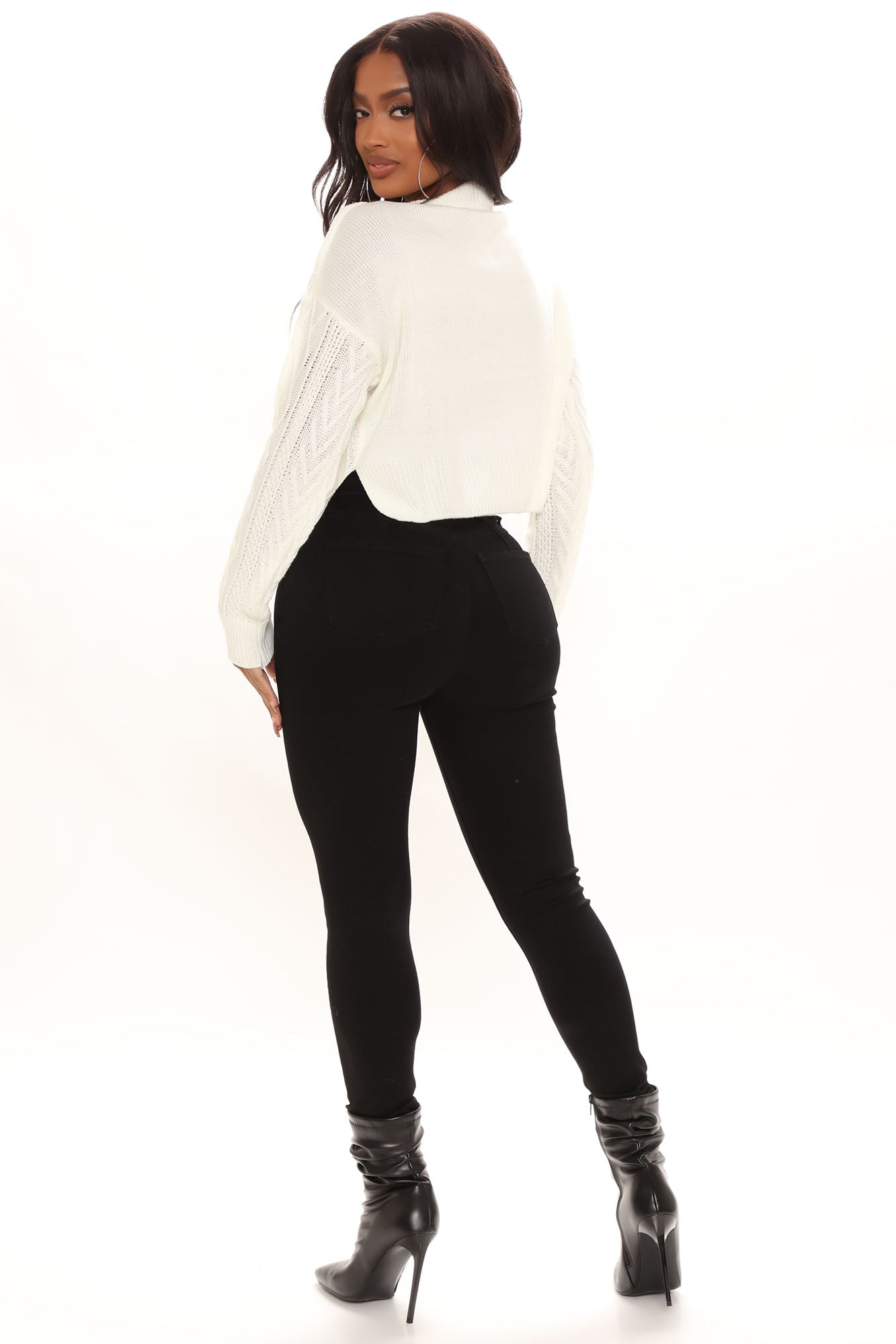 Tall Eva Super Soft Curvy Skinny Jean - Black