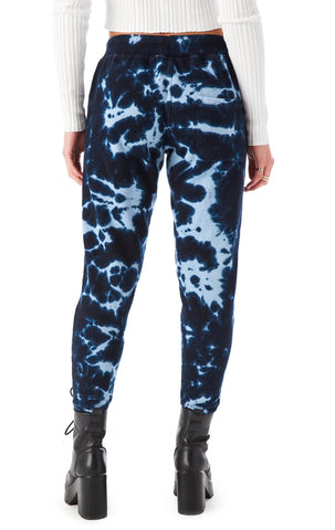 Pantalon de survêtement tie-dye en filigrane