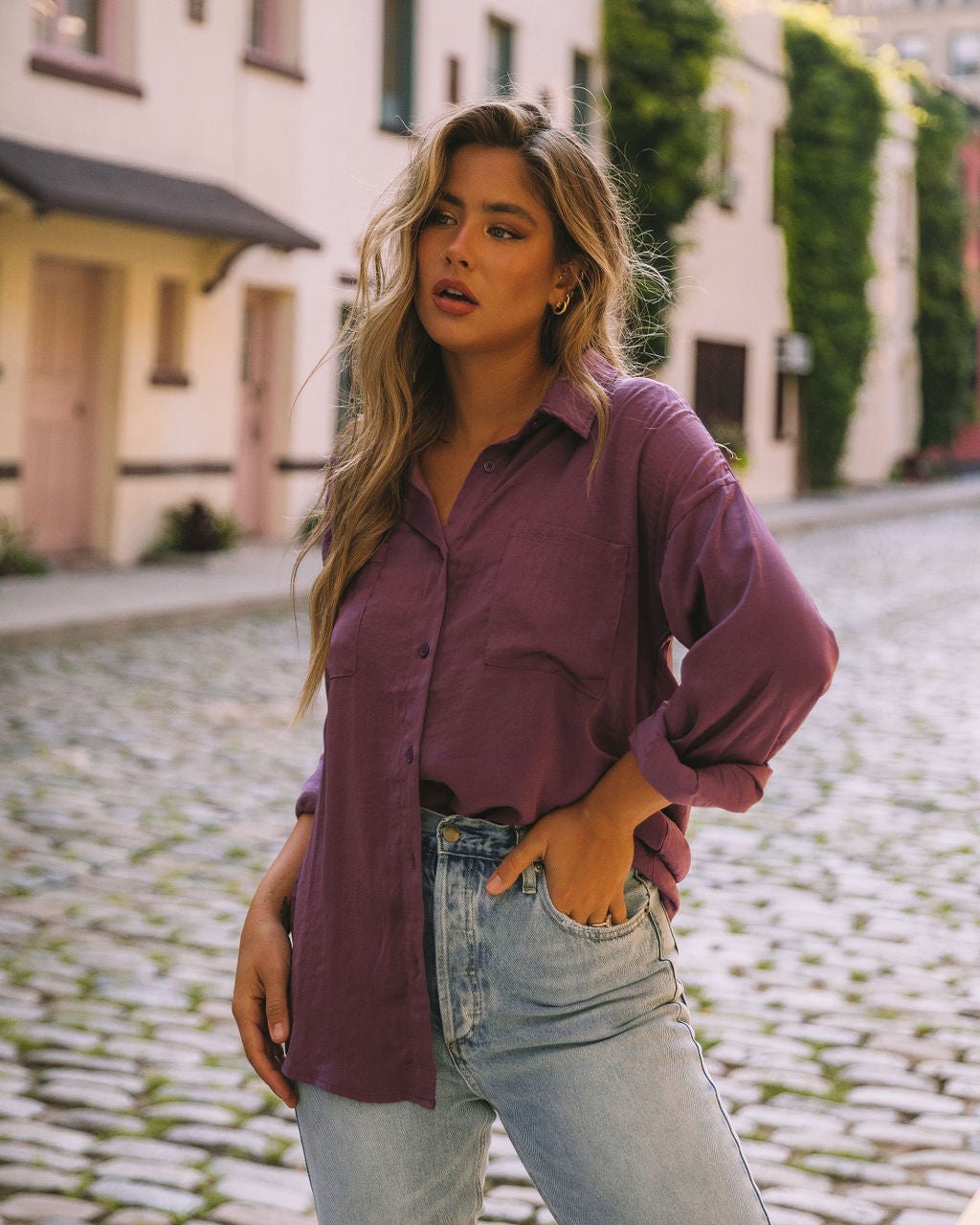 Tallulah Button Down Blouse