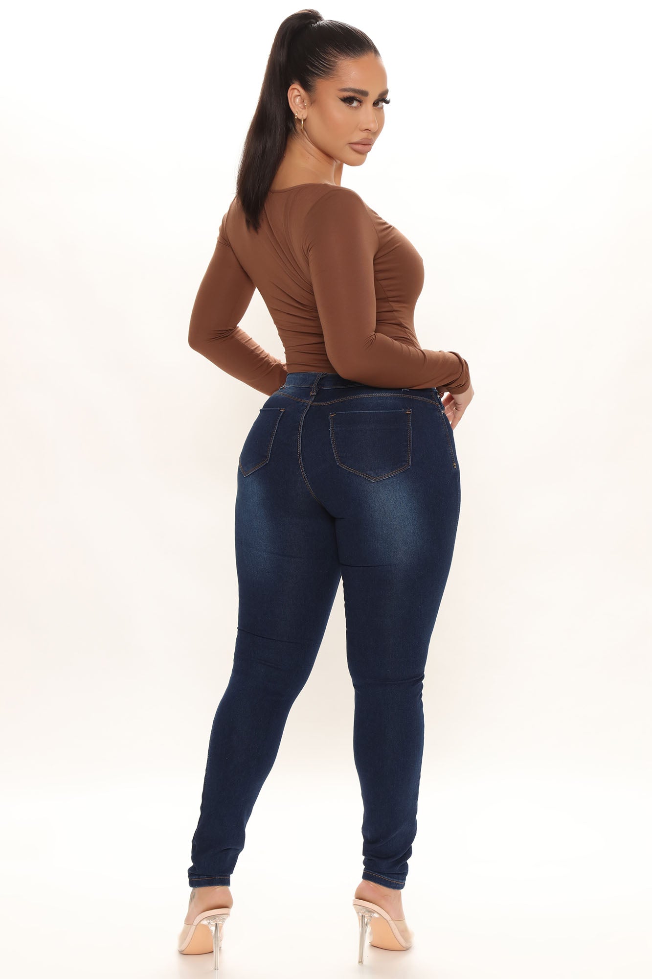 South Street Skinny Jeans - Dark Wash