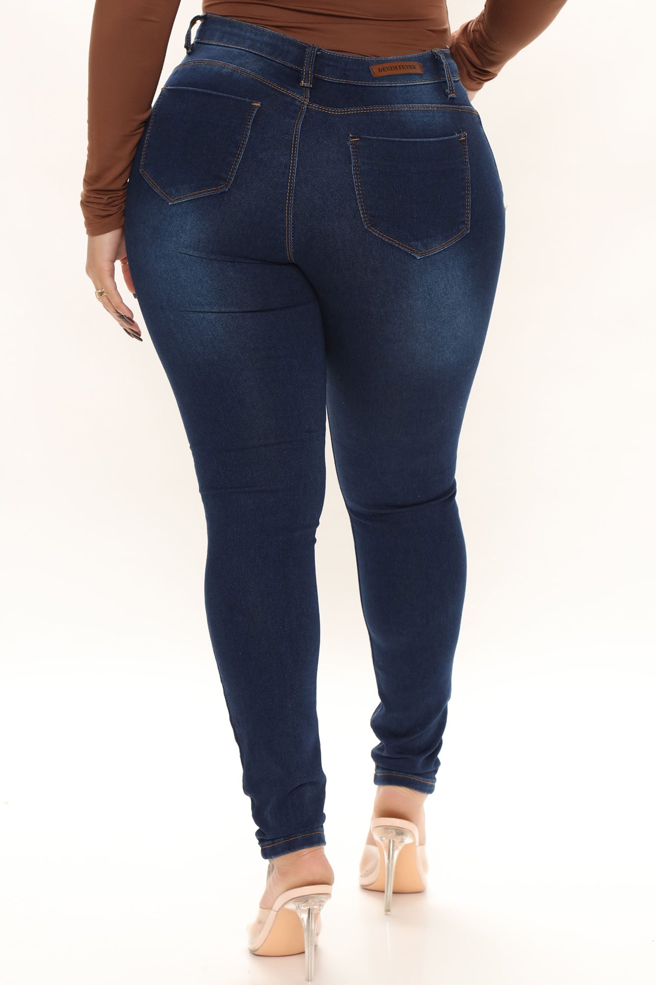 South Street Skinny Jeans - Dark Wash