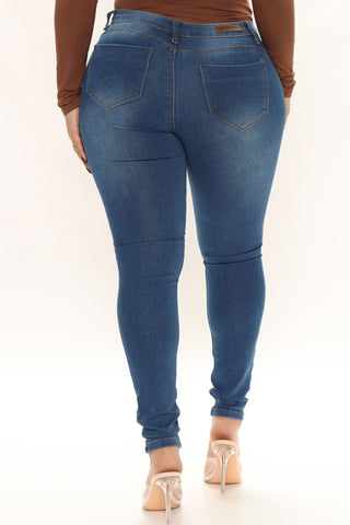 South Street Skinny Jeans - Medium Wash