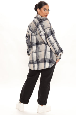 Stop Worrying Easy Waist Mom Jeans - Black