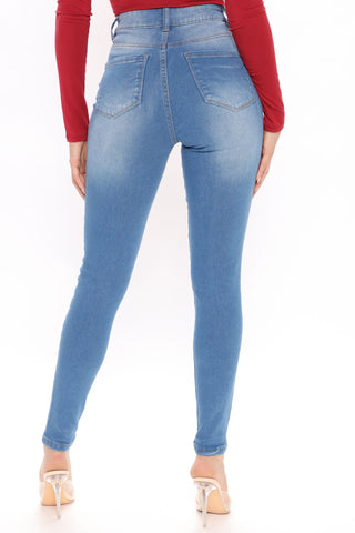 Your Favorite Stretch Skinny - Light Blue Wash