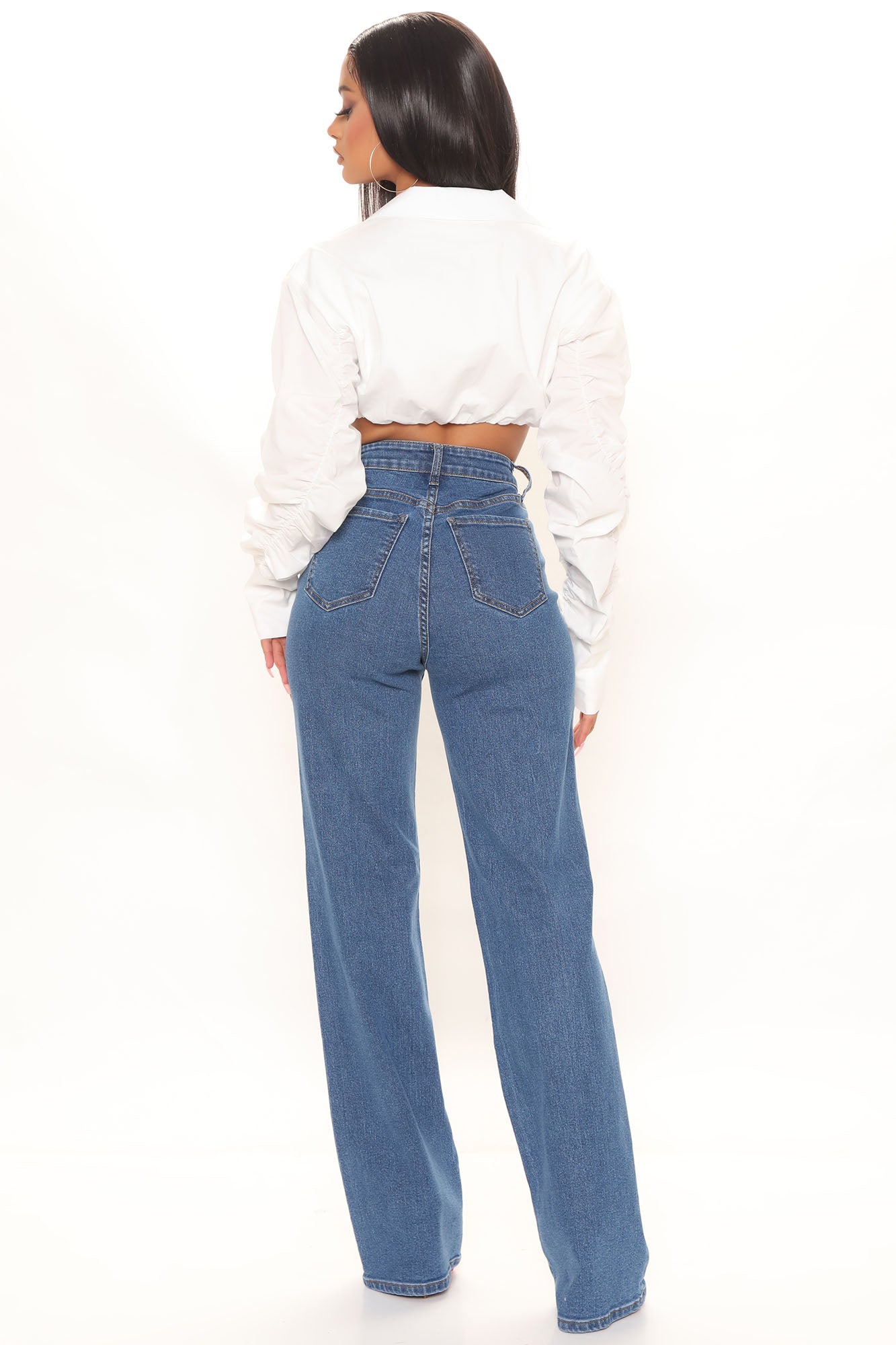 Tall Sweet Love Straight Leg Jeans - Medium Blue Wash