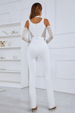 Irisine Sexy Langarm-Jumpsuit