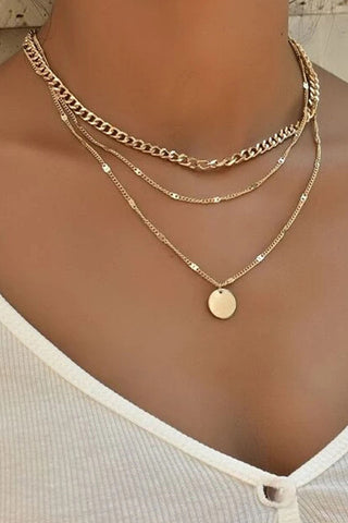 Simplicity Solid Necklaces Accessories