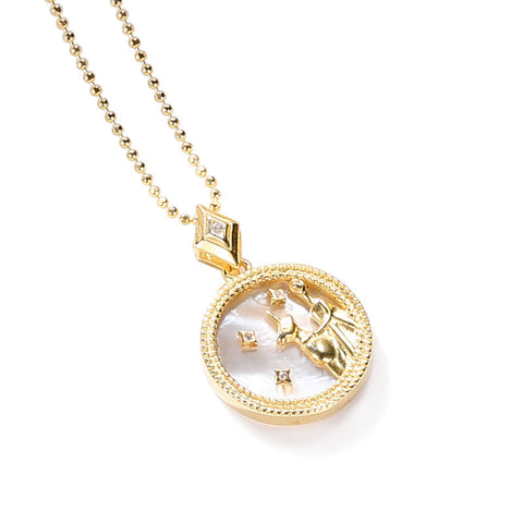 Solid Zodiac Necklace