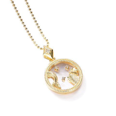 Solid Zodiac Necklace