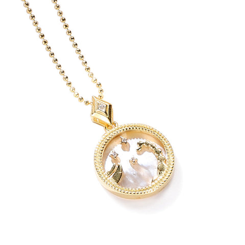 Solid Zodiac Necklace