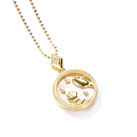 Solid Zodiac Necklace