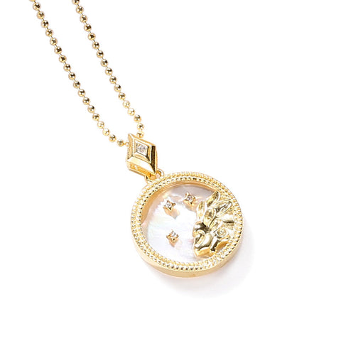 Solid Zodiac Necklace