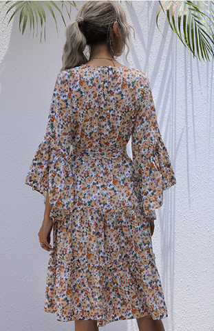 Wholesome Floral Boho Maxi Dress