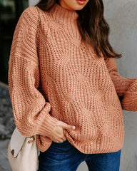 Windy City Knit Sweater - Almond