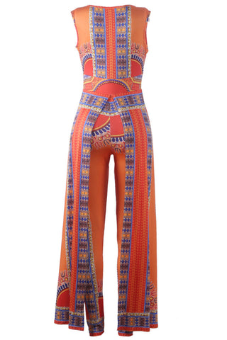 Party-Jumpsuit mit tiefem V-Ausschnitt