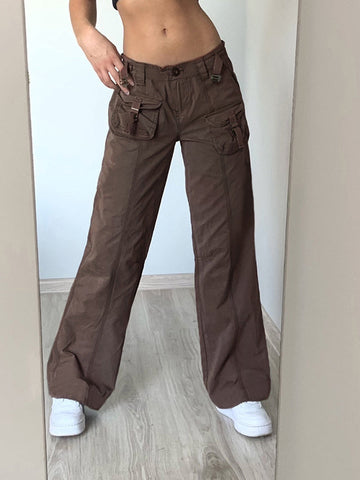 Zip Pocket Cargo Pants