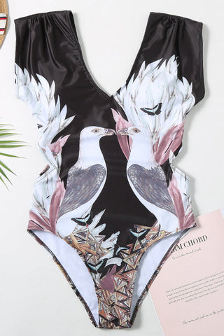 3D Print Cartoon Swimwear