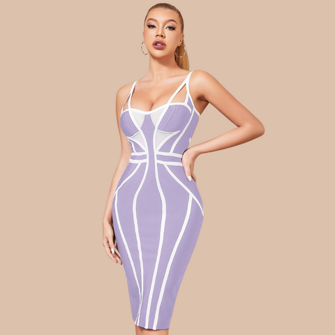 Londyn Mesh Bandage Dress