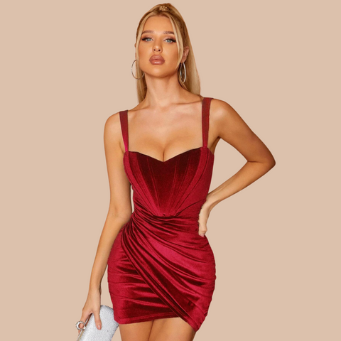 Kendall Velvet Dress