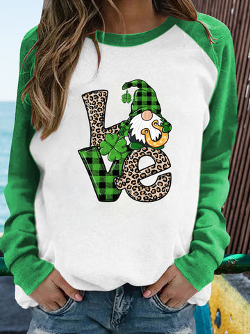 St. Patrick's Day Shamrock Top
