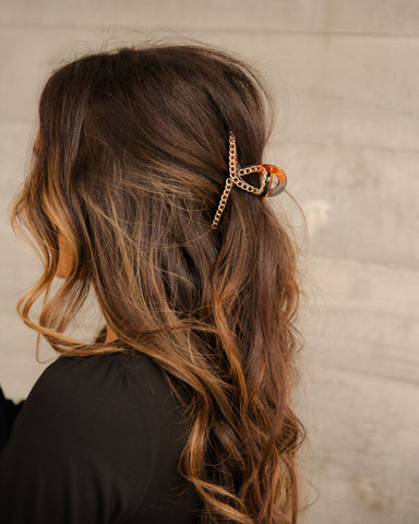 Zola Tortoise Hair Clip