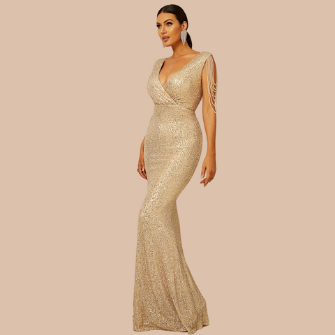 Armida Sequin Gown Dress