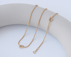 Simple Knot Necklace Bracelet Female Fashion Personalized and Exaggerated Cold Wind Spiral Necklace Bracelet Fashion