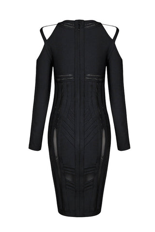 Long Sleeve Bodycon Bandage Dress