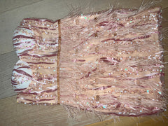 Violet Sequin Feather Dress
