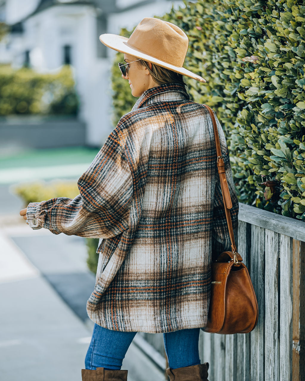 Worcester Pocketed Plaid Shacket