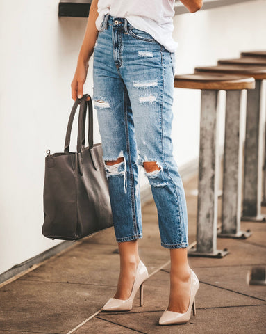 Tried + True Vintage High Rise Denim