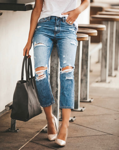 Tried + True Vintage High Rise Denim