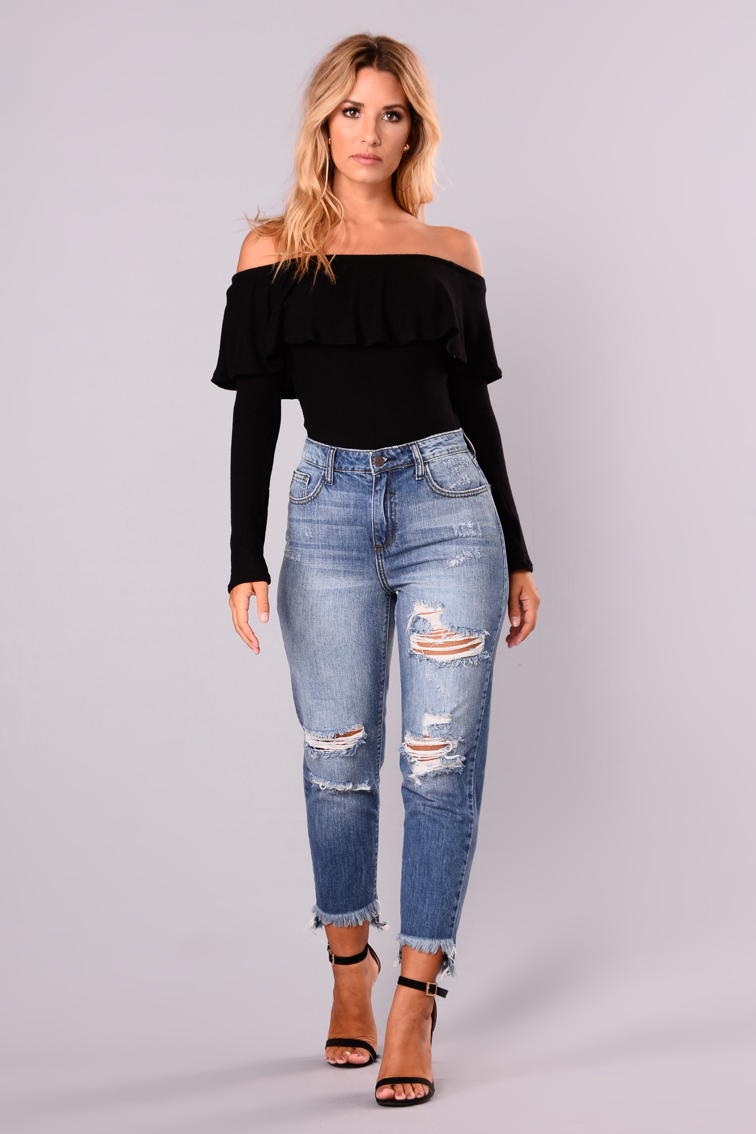 Toni Boyfriend Jeans - Medium