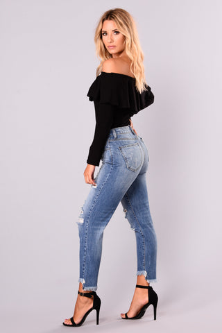 Toni Boyfriend Jeans - Medium