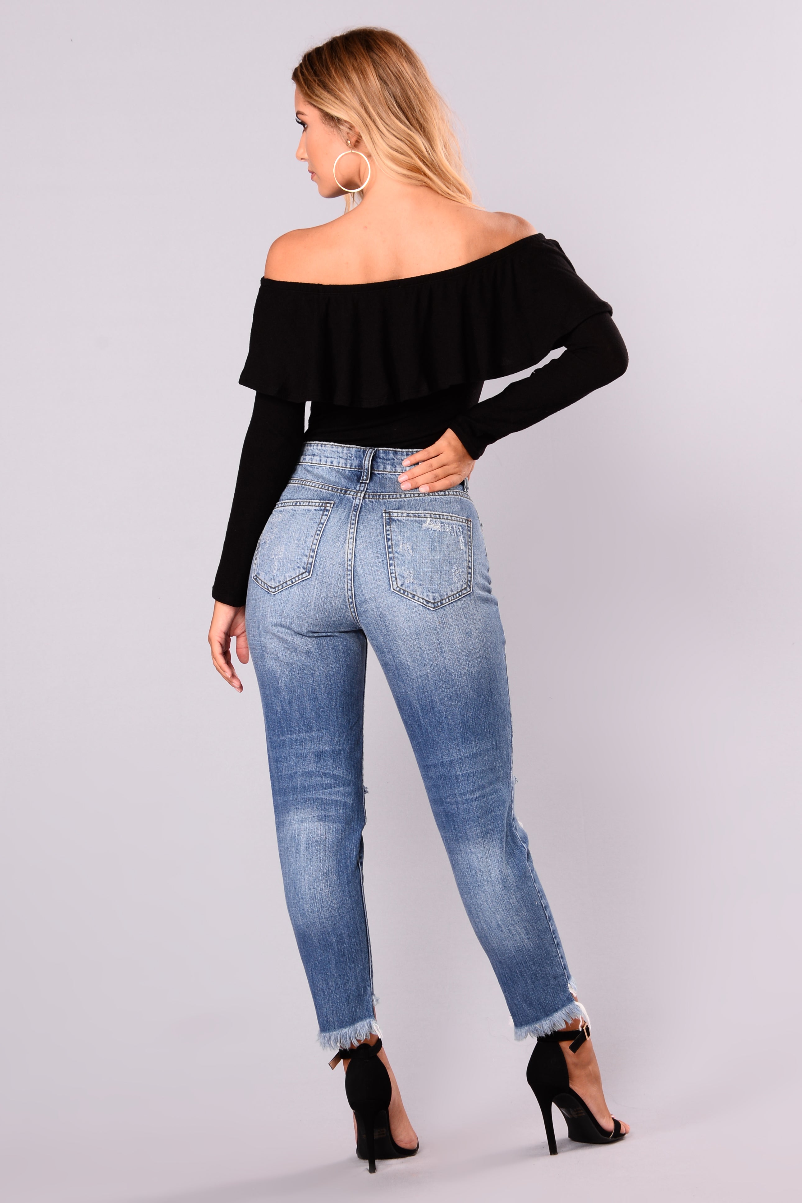 Toni Boyfriend Jeans - Medium