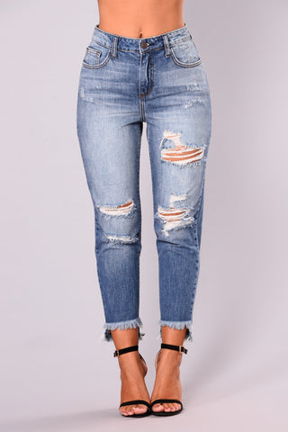 Toni Boyfriend Jeans - Medium