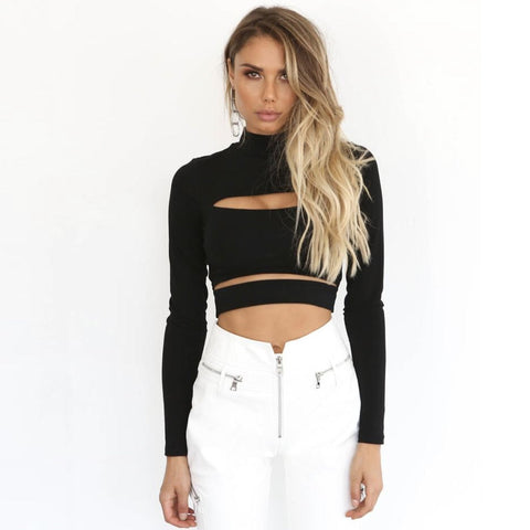 Tamsin – Kurzes Top mit Cut-Outs