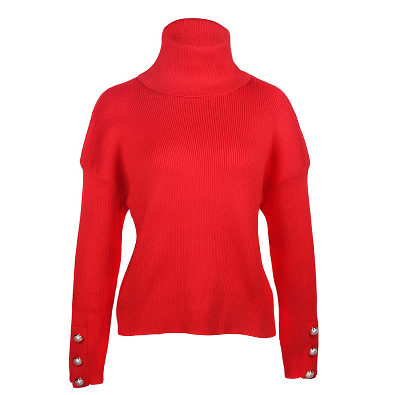 Jody Knitted Turtleneck Sweater