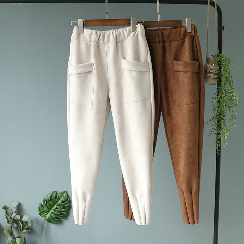 Banco Suede Cargo Pants