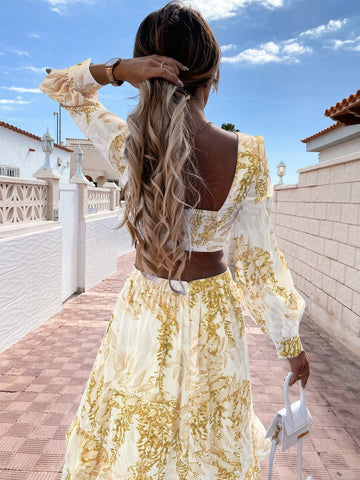 Santorini Boho Dress