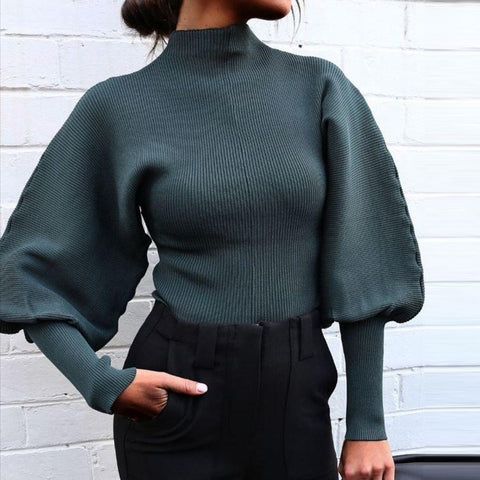 Mickaela Knit Turtleneck Sweater